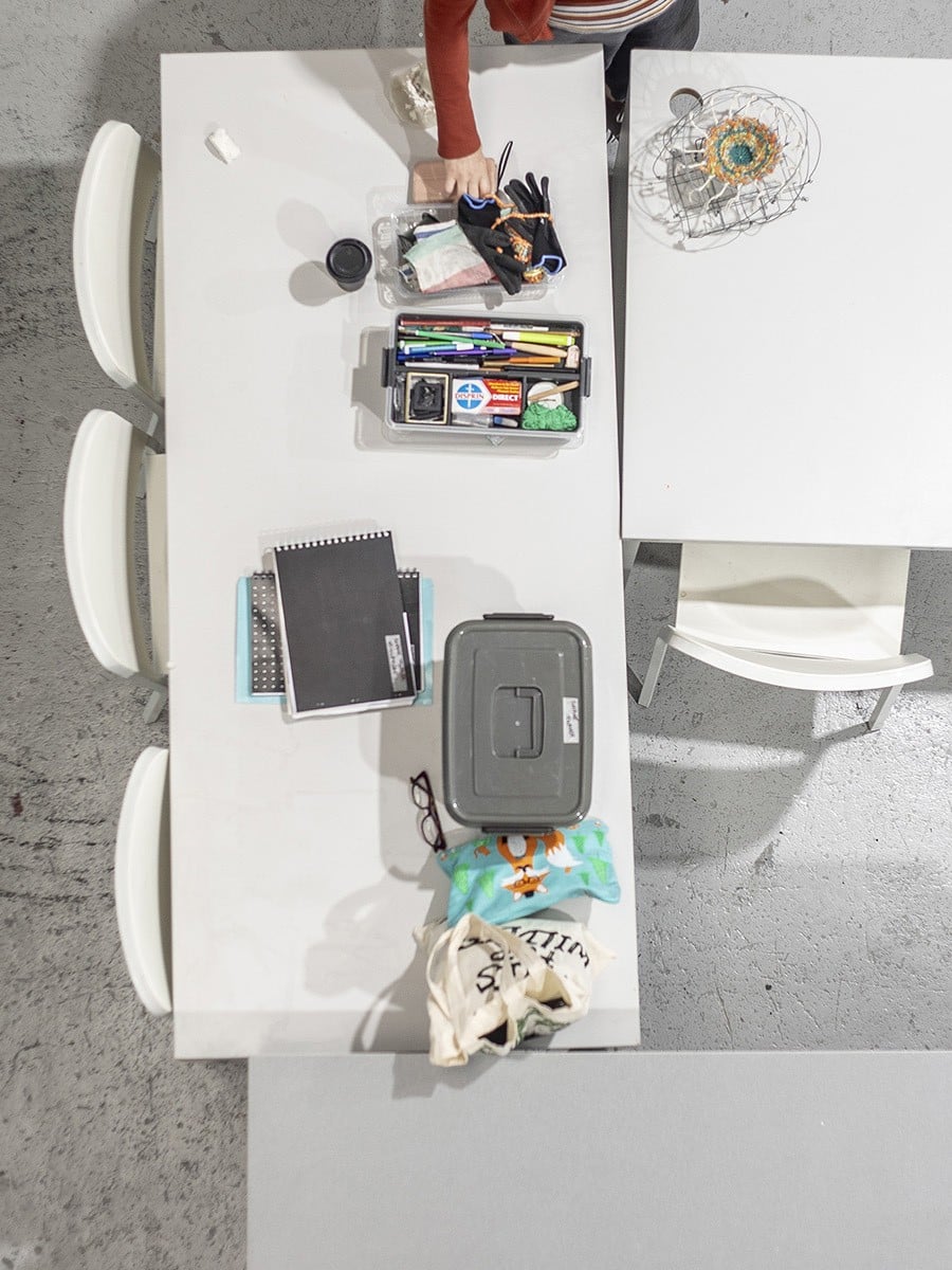 Close studio detail from Our facilities at LCAD