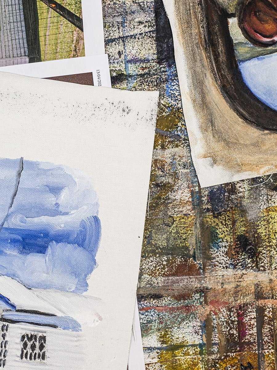 Close studio detail from Requirements at LCAD