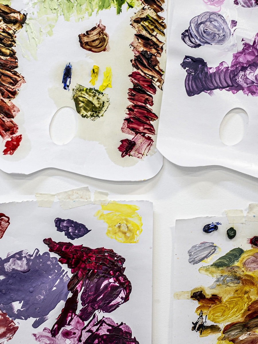 Student artwork from Methods & Techniques at Latrobe College of Art and Design