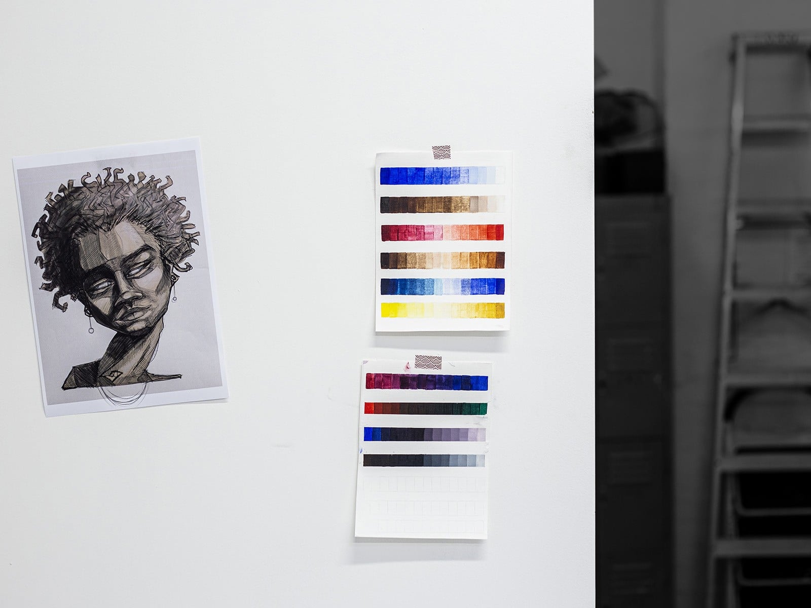 Students and studio practice from Life @ LCAD at LCAD
