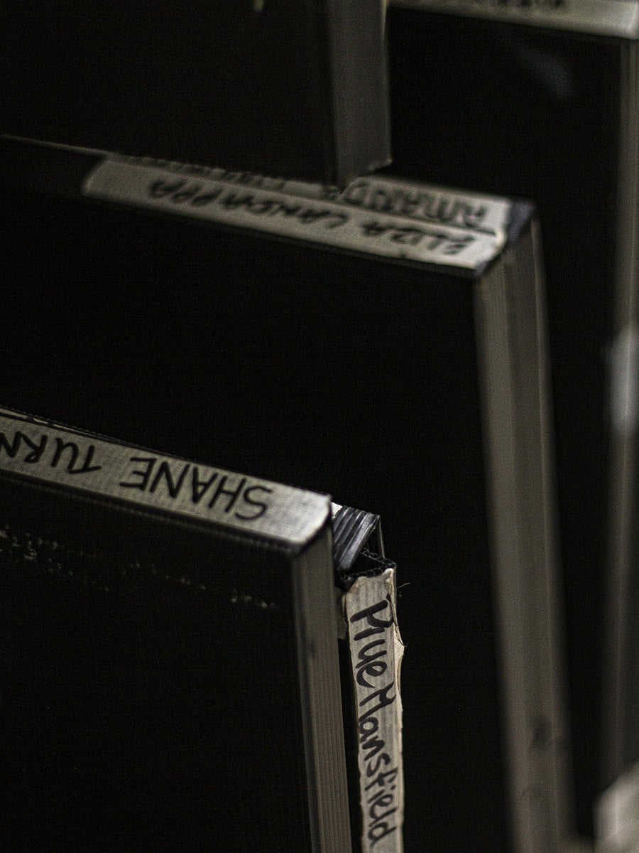 Close studio detail from Requirements at LCAD
