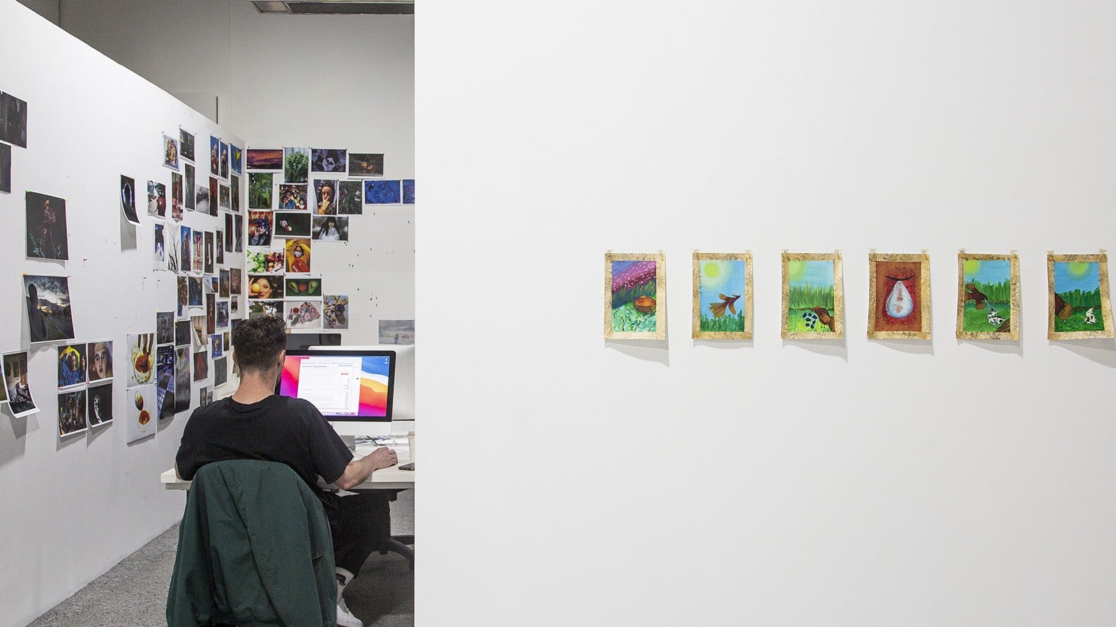 Campus and student work for Life @ LCAD at LCAD
