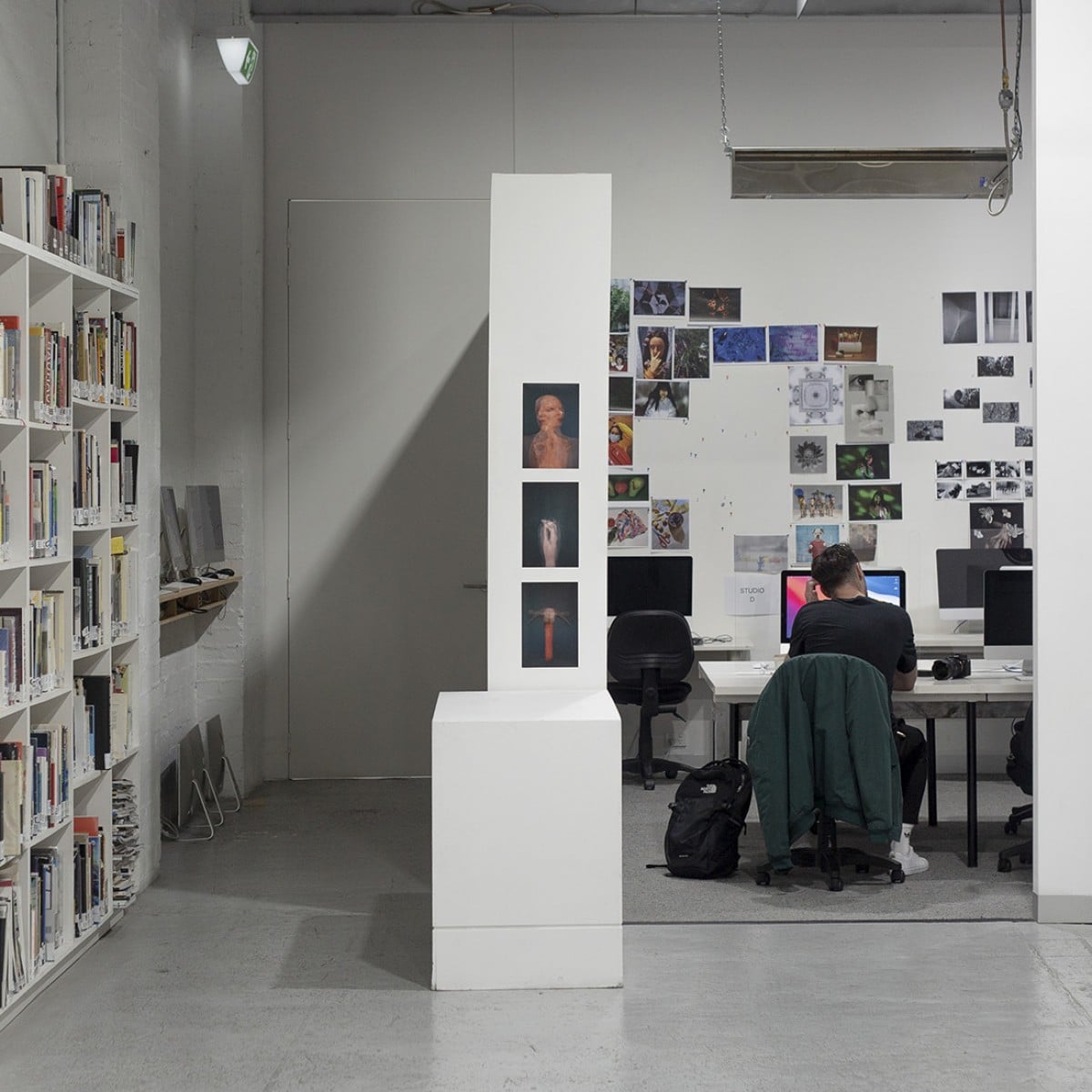 Portrait-format work from Diploma of Graphic Design at LCAD, Collingwood