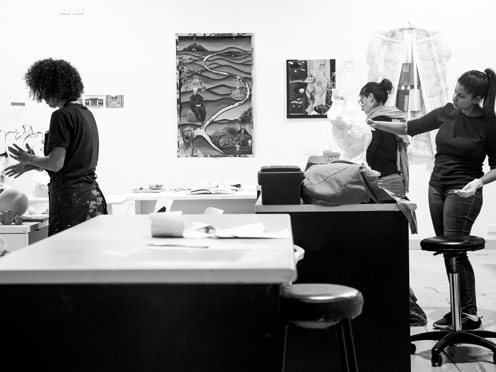 Students and studio practice from Apply today at LCAD