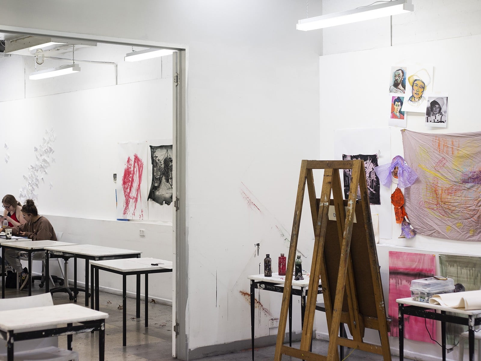 Students and studio practice from Life @ LCAD at LCAD