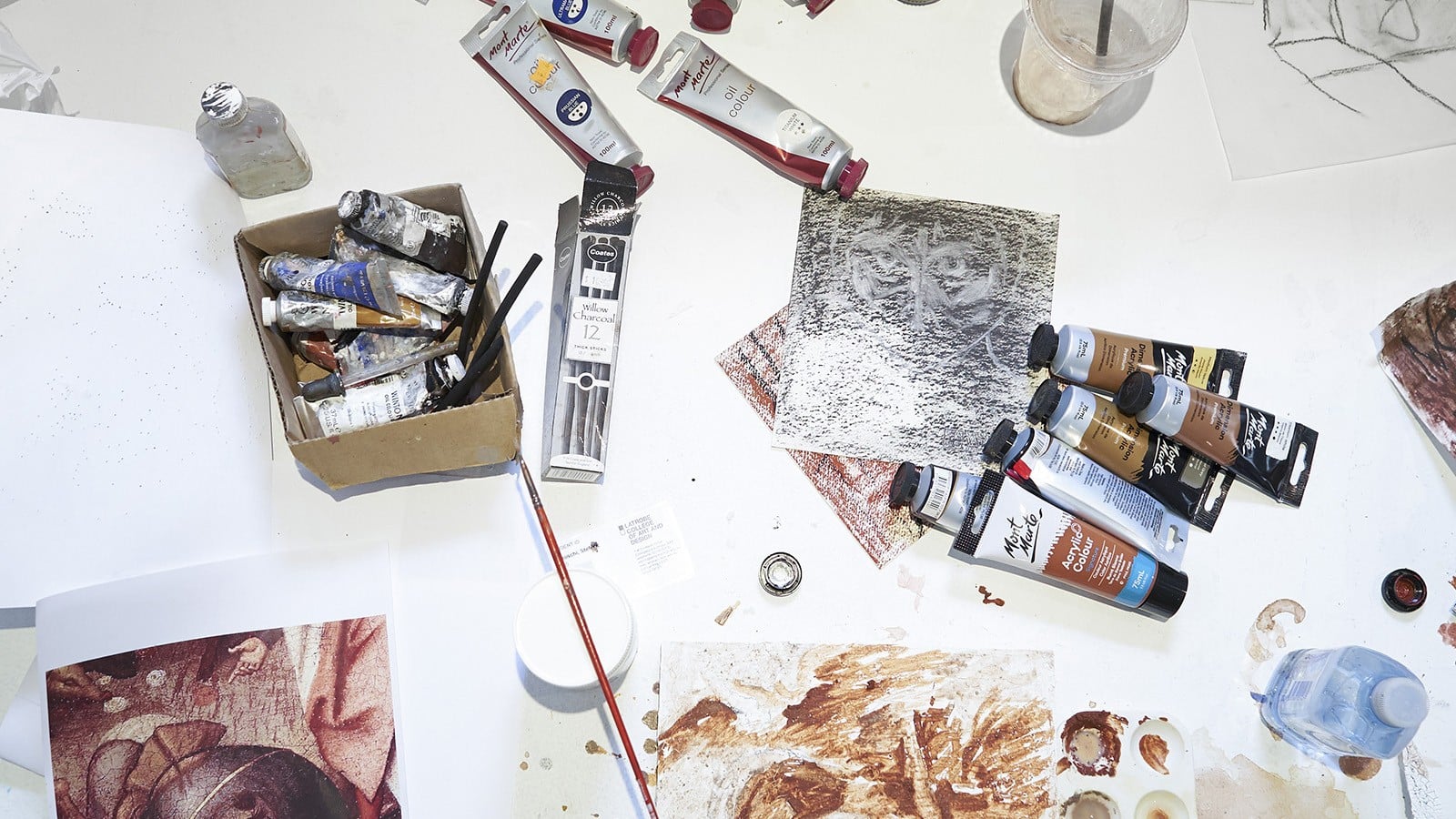 Campus and student work for Life @ LCAD at LCAD