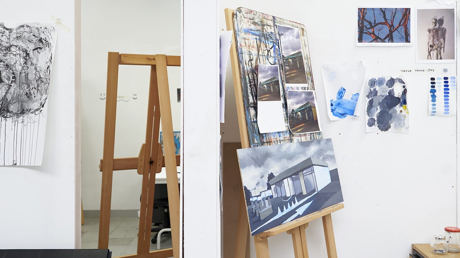 Campus and student work for Life @ LCAD at LCAD
