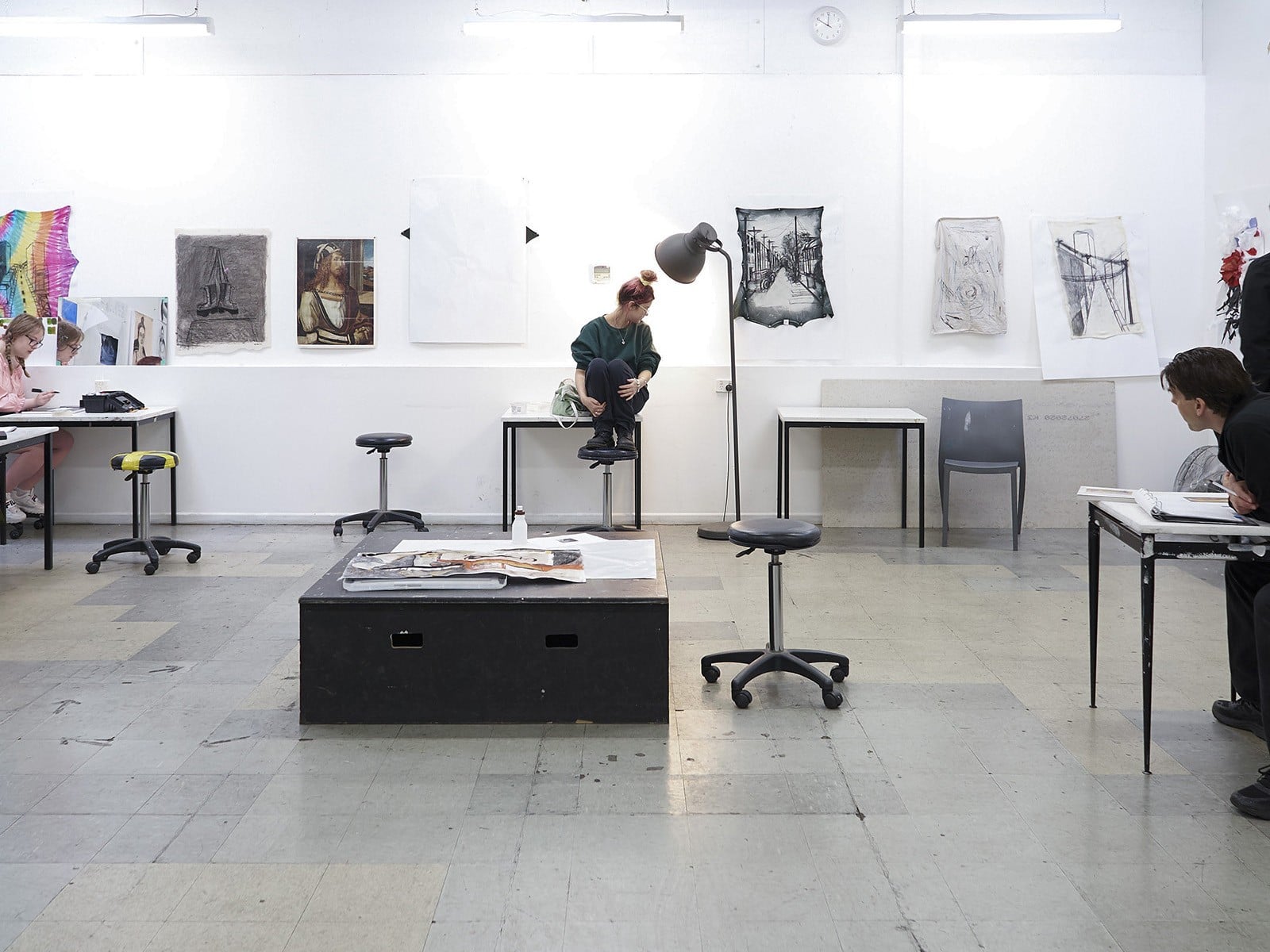 Studio detail from Concept & Identity at LCAD, Melbourne