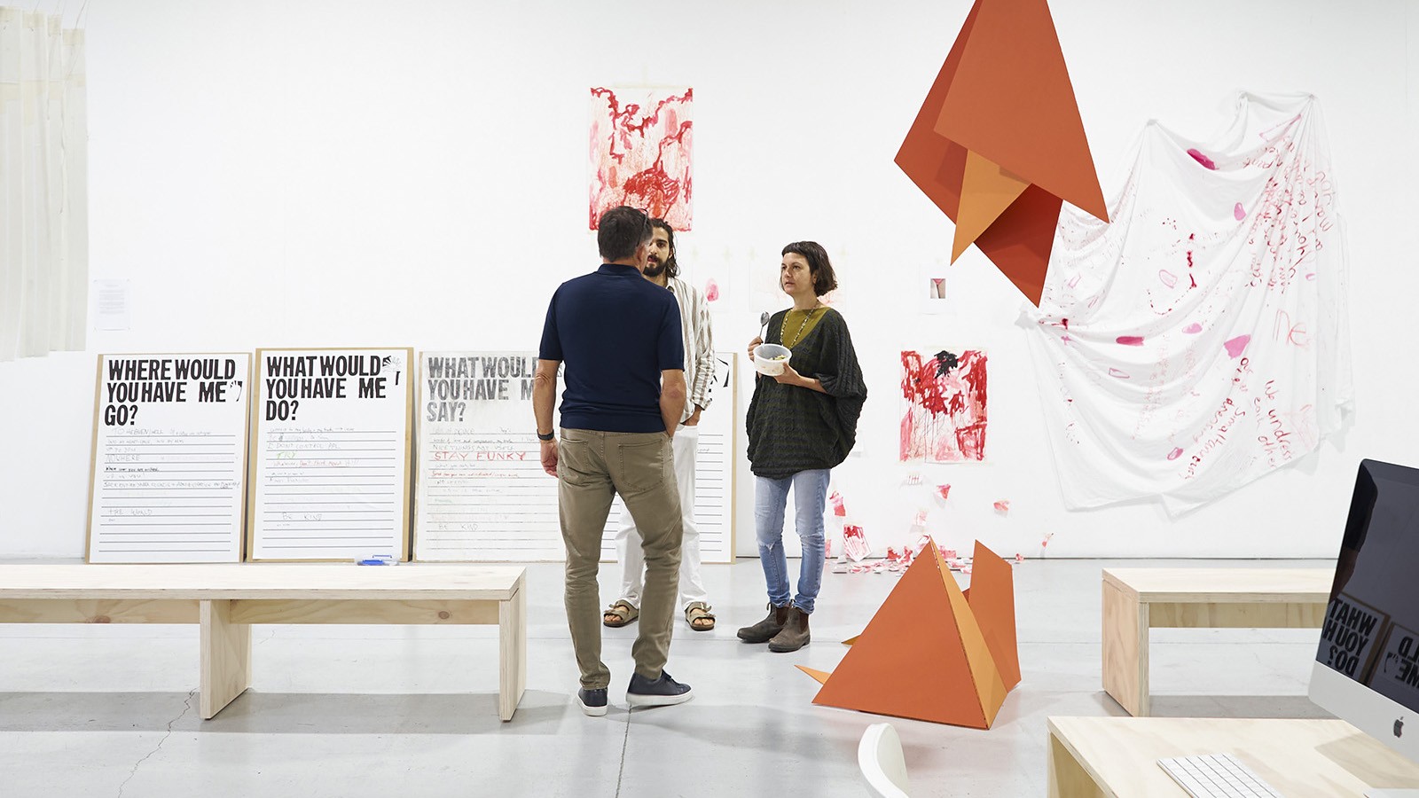 Students and studio practice from Graphics & Layout at LCAD