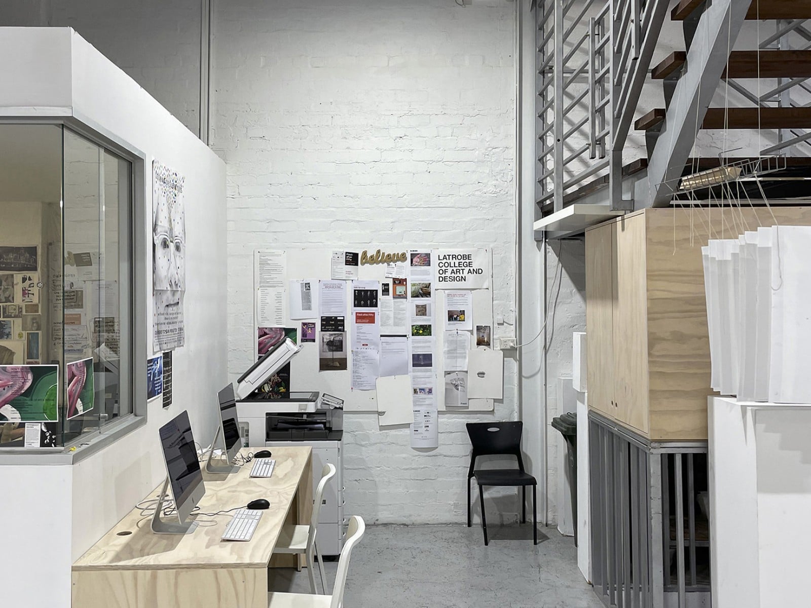Campus and student work for When to apply at LCAD