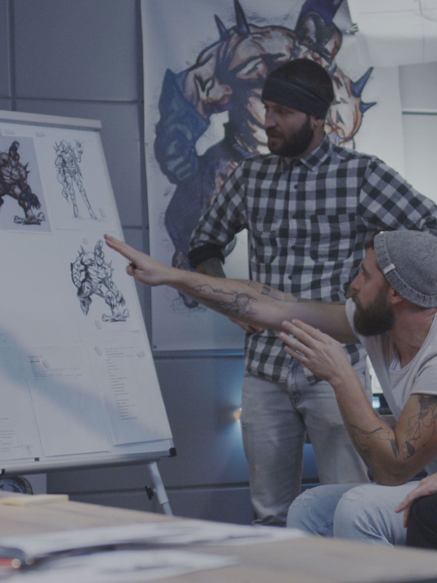 Game Art student artwork at LCAD